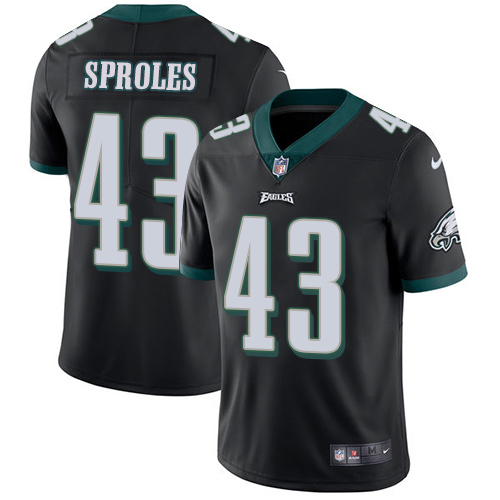 2019 men Philadelphia Eagles #43 Sproles black Nike Vapor Untouchable Limited NFL Jersey
